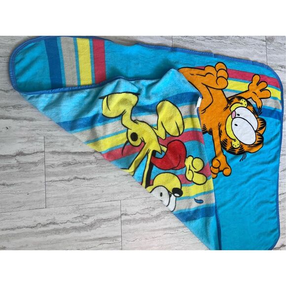 Garfield "House Pets" Kids 46" x 60" Coral Fleece Throw Blanket- - Picture 2 of 3